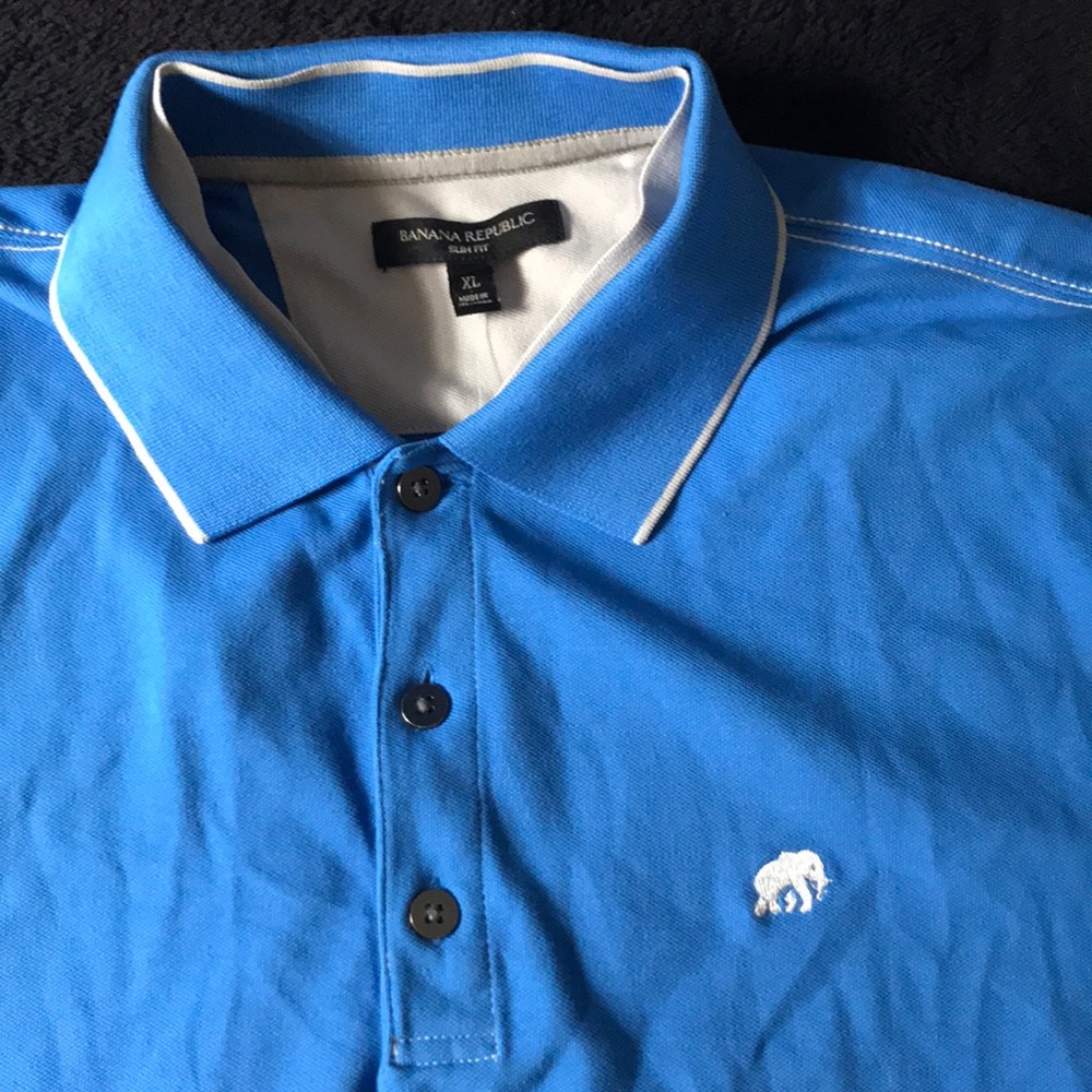 BANANA REPUBLIC SIGNATURE PIQUE POLO